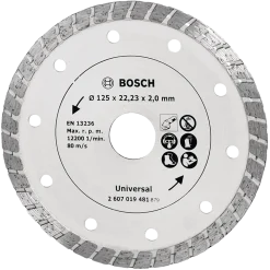 Bosch Turbo diamantskæreskive Ø115 mm