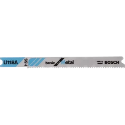 Bosch U 118 A stiksavklinge metal 3 stk.