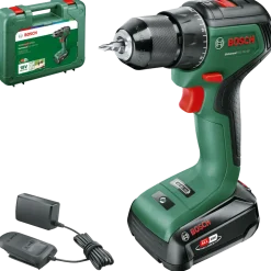 Bosch Universal 18V-60 bore-/skruemaskine 1x2.0 Ah batteri og lader