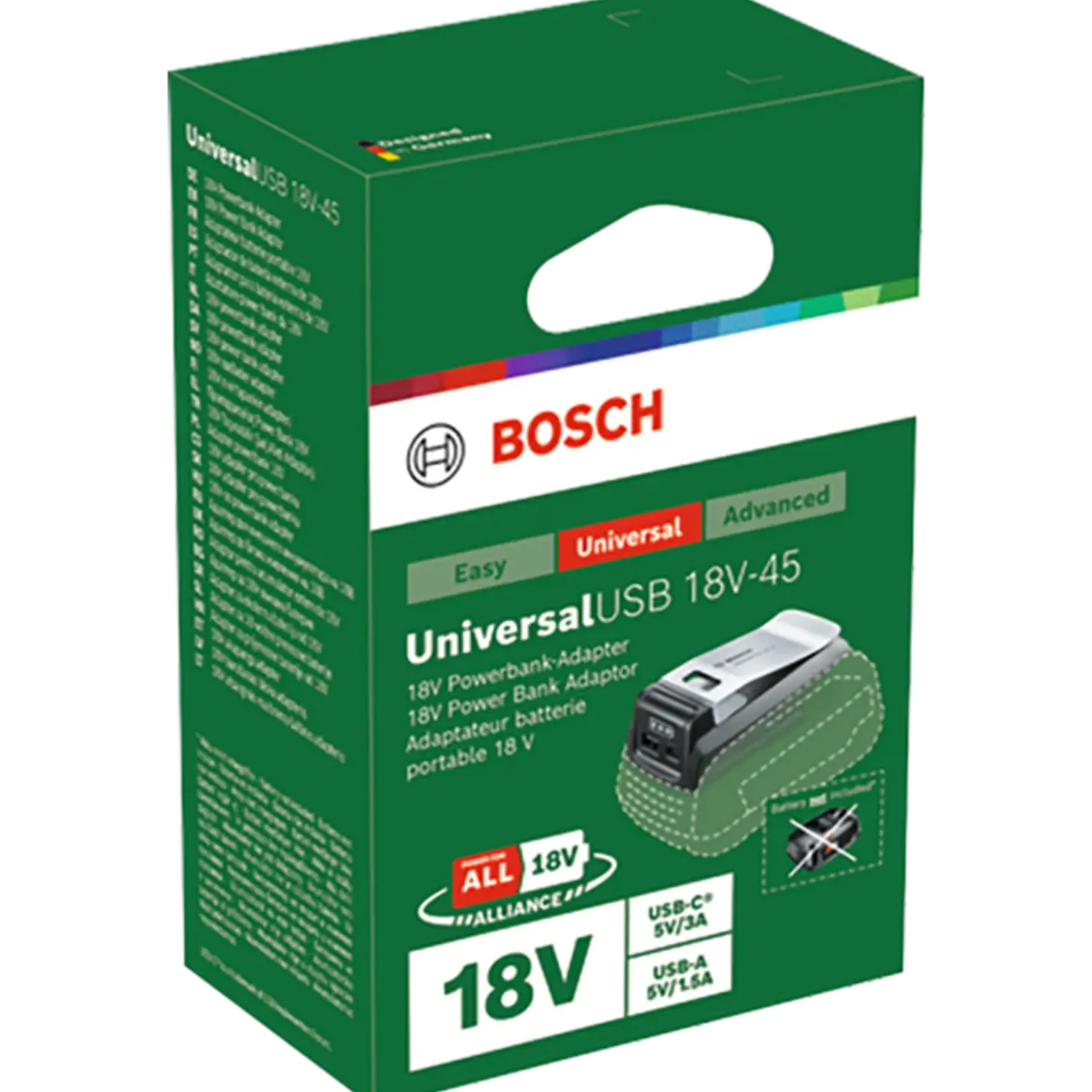 Bosch 18V 2,5 Ah Li-ion batteri