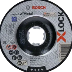 Bosch X-Lock Expert for Metal skæreskive forkrøppet 125x2,5 mm