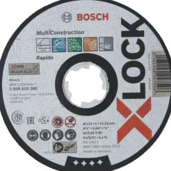 Bosch X-Lock skæreskive Multi Material lige 125x1 mm