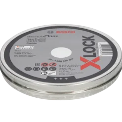 Bosch X-Lock Standard for Inox skæreskive lige 125x1 mm 10 stk