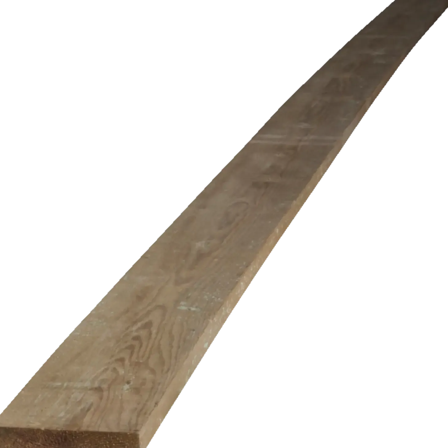 Brædder fyr/gran trykimpr. kvinta sort. 19x100 mm x 3,6M