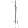 Brusesystem inkl. termostat krom