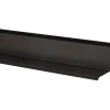 Bygtjek facadeinddækningsprofil 56x69 mm sort