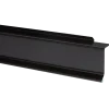 Bygtjek løskant sort 45x25x1000 mm