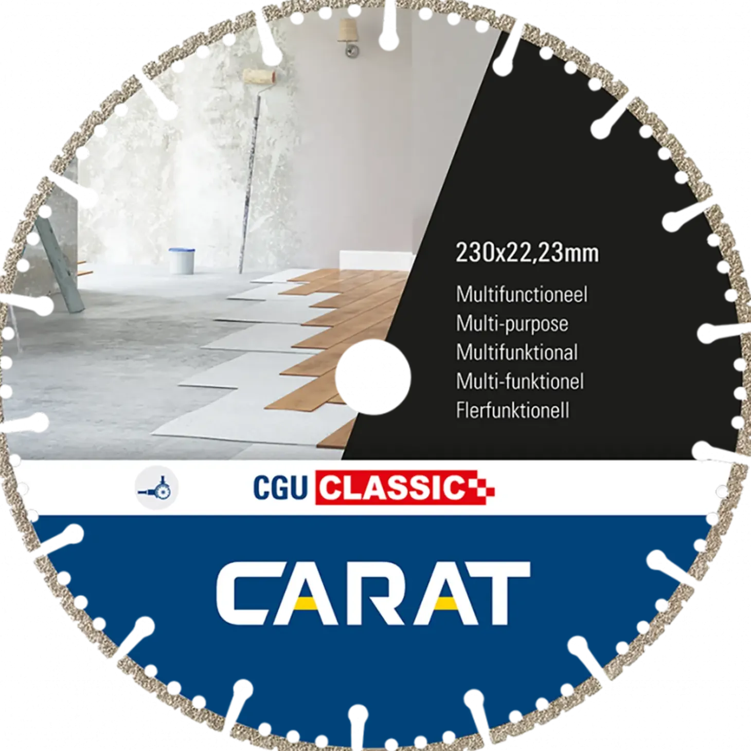 Carat CGU Classic multiklinge Ø125 mm