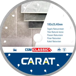 Carat CSMP premium silent diamantklinge fliser Ø125 mm
