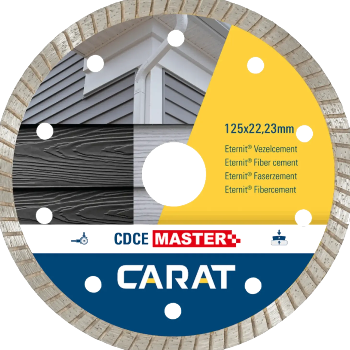 Carat Eternit CDCE diamantklinge Ø125 mm