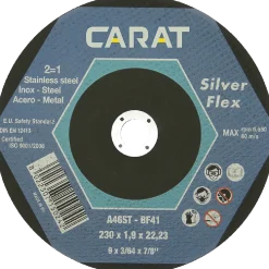 Carat Silver-flex skæreskive metal og rustfrit stål 230 mm
