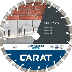 Carat Thunderline Max universalklinge Ø125 mm