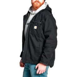 Carhartt Bartlett jakke sort str. XL