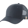 Carhartt canvas mesh back cap navy