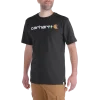 Carhartt core logo t-shirt sort str. L