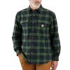 Carhartt Flannel L/S plaid skjorte grøn str. XL