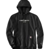 Carhartt Force logo sweatshirt sort str. S