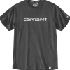 Carhartt force s/s logo graphic t-shirt koksgrå str. XL