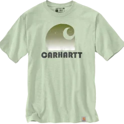 Carhartt heavy S/S C graphic t-shirt grøn str. L