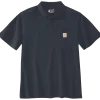 Carhartt 106685 Midweight s/s pocket polo navy str. XL