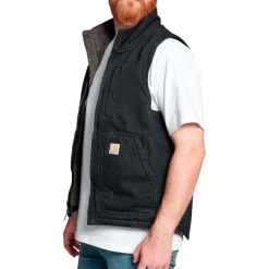 Carhartt Mock Neck vest sort str. XL