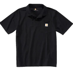 Carhartt polo t-shirt str. S sort