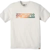 Carhartt S/S logo graphic t-shirt creme str. M