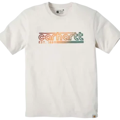 Carhartt S/S logo graphic t-shirt creme str. M