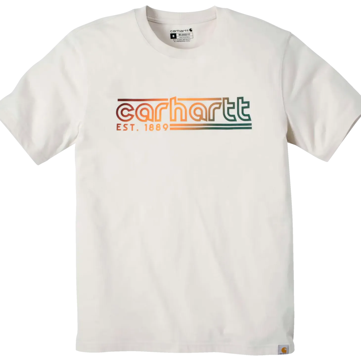 Carhartt S/S logo graphic t-shirt creme str. M