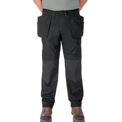 Carhartt 105070 steel cargo multi-pocket bukser Sort str. 36-32