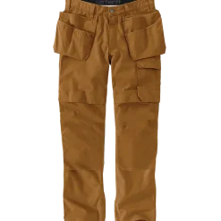 Carhartt 105070 steel cargo multi-pocket bukser Brun str. 36-32