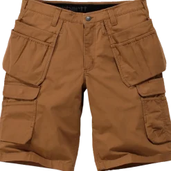 Carhartt steel multipocket shorts brun str. 38