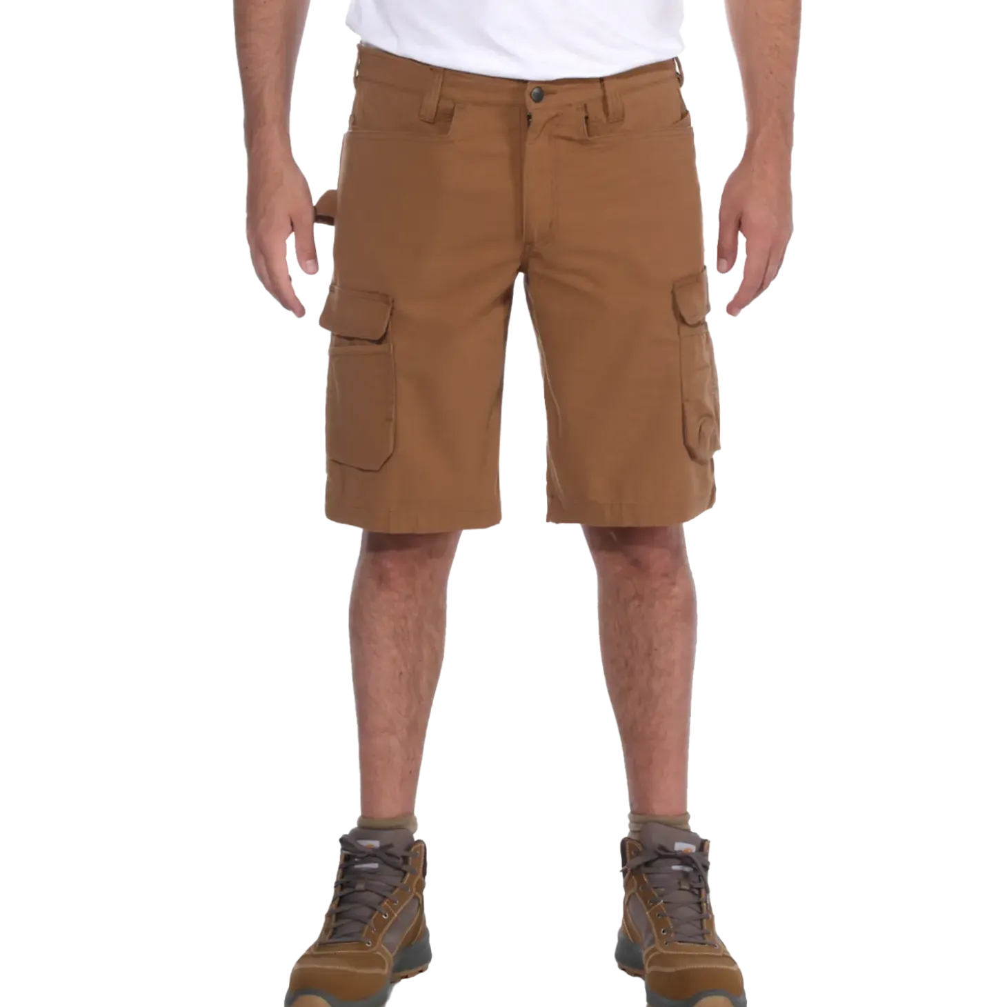 Carhartt steel multipocket shorts brun str. 38