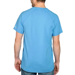 Carhartt t-shit Force Flex Block logo blå str. M