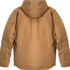 Carhartt washed duck sherpa lined jakke brun str. XL