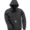 Carhartt Wind Fight hættetrøje sort str. XL