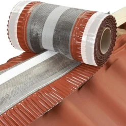 CASA-Roll rygningsbånd rød 310 mm x 5 m