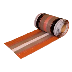 CASA-Roll rygningsbånd rød 390 mm x 5 m