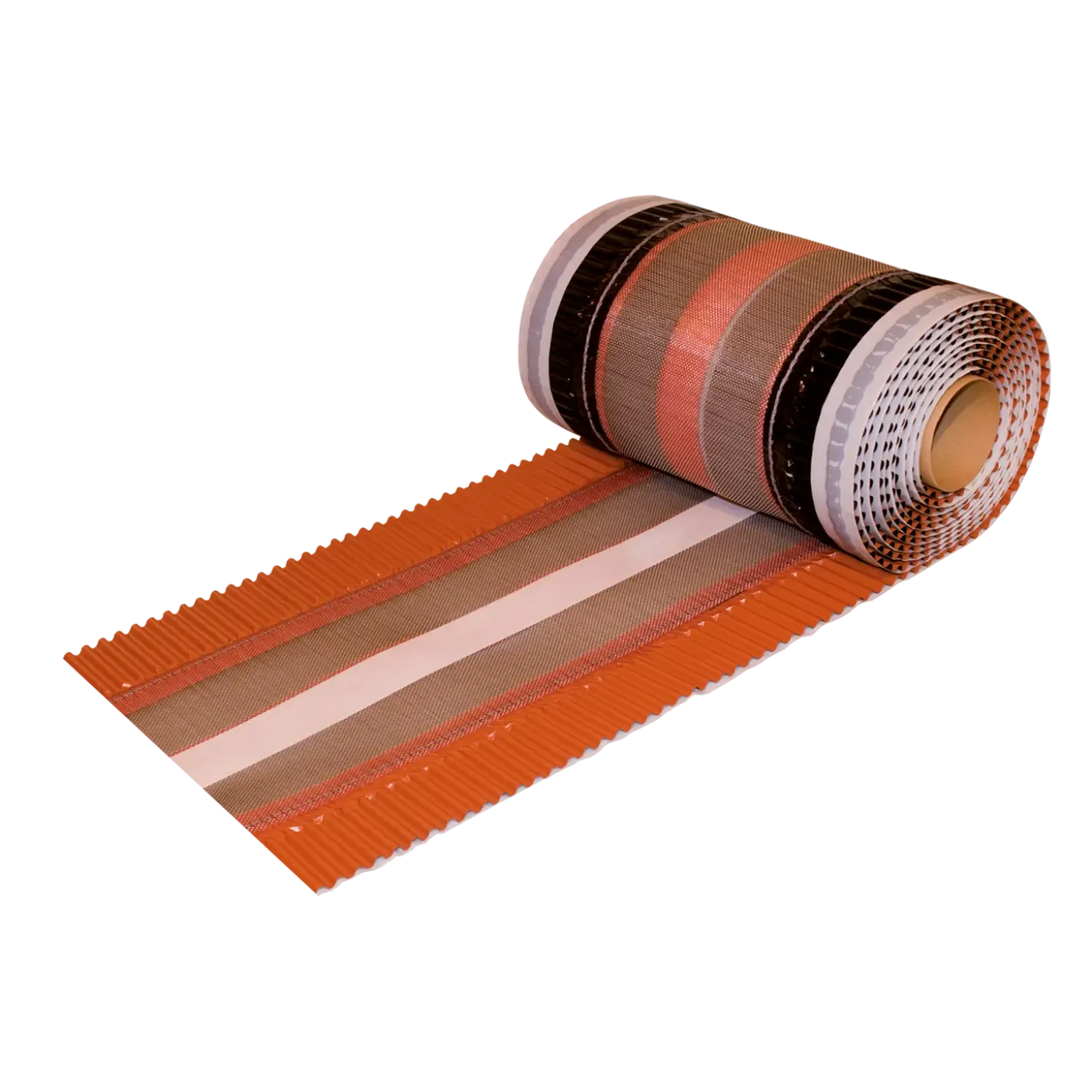 CASA-Roll rygningsbånd rød 390 mm x 5 m