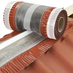 CASA-Roll rygningsbånd rød 390 mm x 5 m