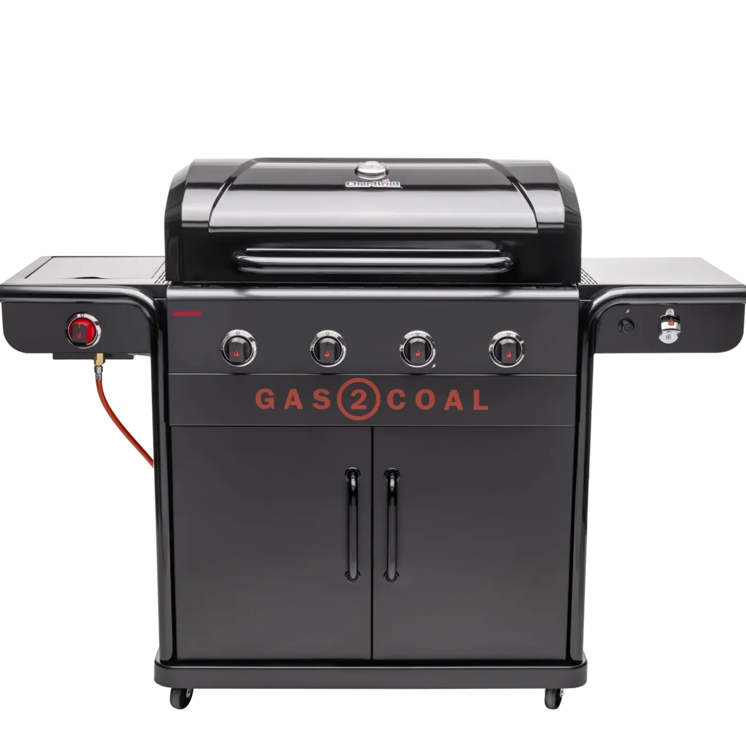 Char-Broil Gas2Coal Special Edition 4 - hybridgrill (gasgrill/kulgrill) med 4 brændere