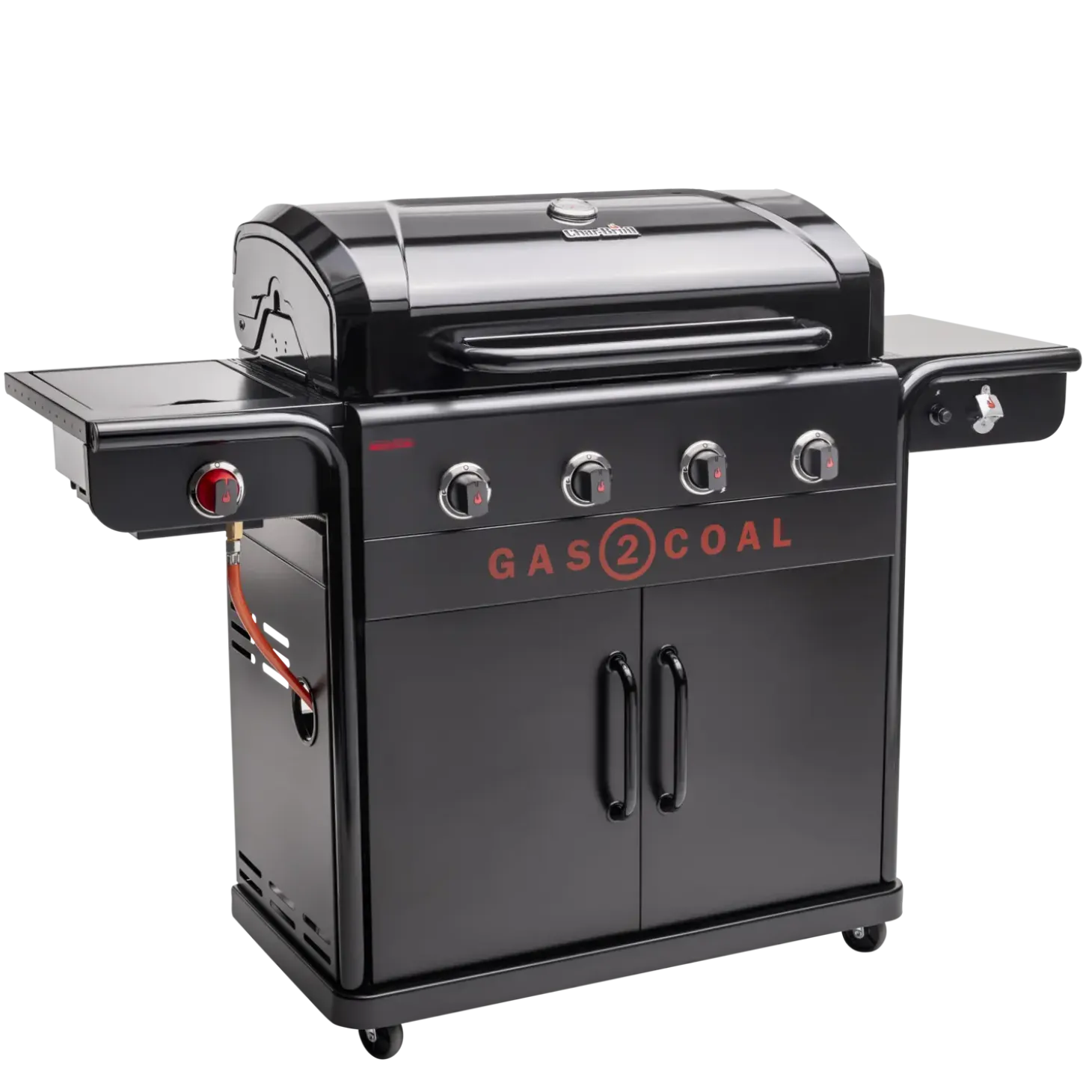 Char-Broil Gas2Coal Special Edition 4 - hybridgrill (gasgrill/kulgrill) med 4 brændere
