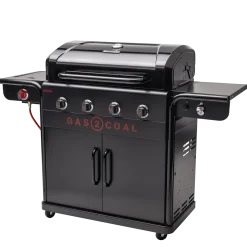 Char-Broil Gas2Coal Special Edition 4 - hybridgrill (gasgrill/kulgrill) med 4 brændere