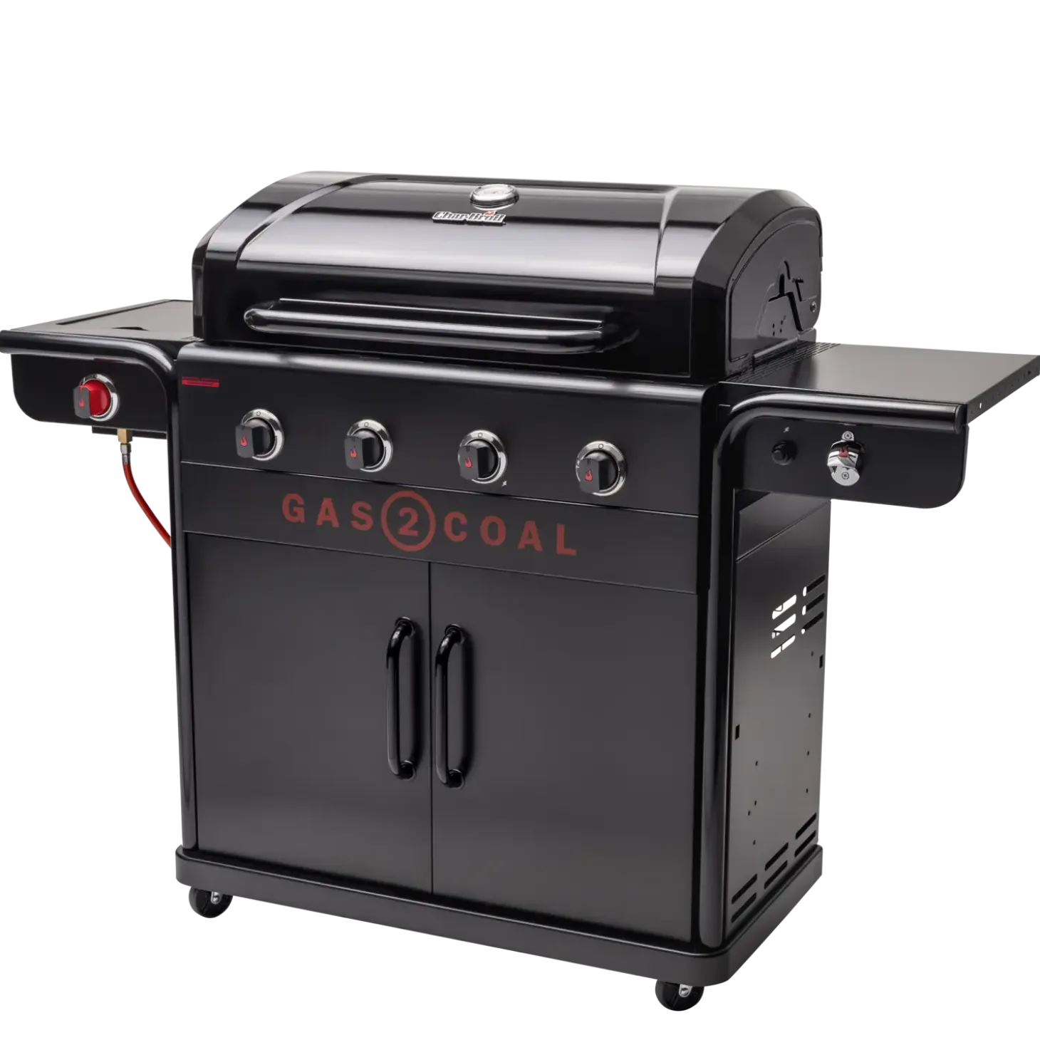Char-Broil Gas2Coal Special Edition 4 - hybridgrill (gasgrill/kulgrill) med 4 brændere