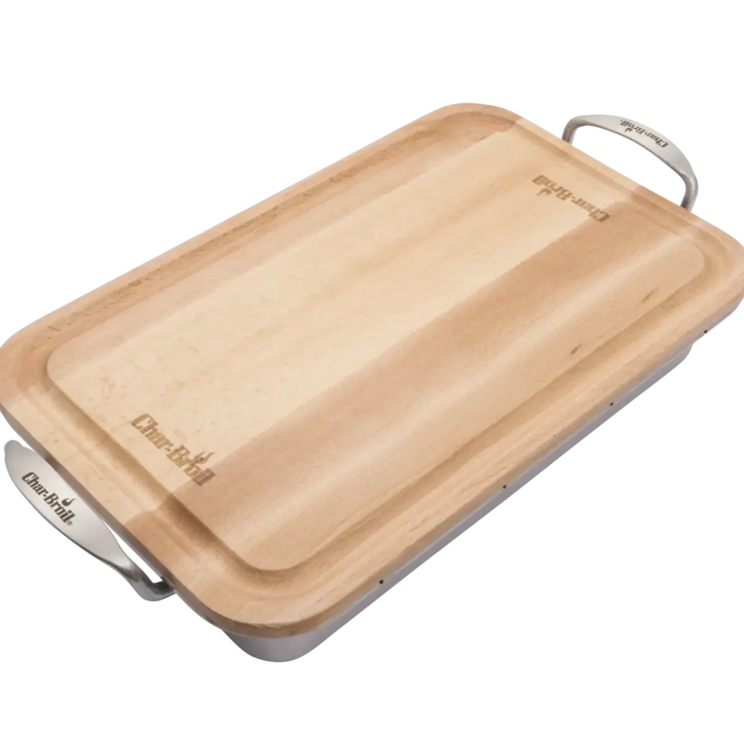 Char-Broil Grill+® bradepande og skærebræt bambus