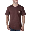 Charhartt relaxed S/S pocket stripe t-shirt rød str. XL