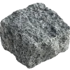 Chaussésten G654 flækket 9x9x5 cm mørkegrå