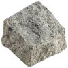 Chaussésten G603 kløvet 9x9x5 cm lysegrå