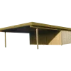 Christian dobbelt carport med redskabsrum 836x630 cm - UDEN TAG