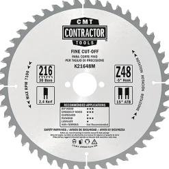 CMT savklinge Contractor 216x2,4x30 Z48W 10 stk pk